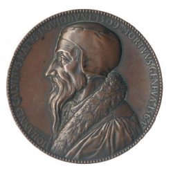 Médaille du tricentenaire de l'Institution Chrétienne de Calvin (1536)