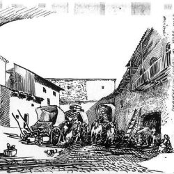 Cour d'auberge