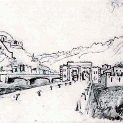 Grenoble, la Bastille et le Faubourg de Grenoble