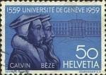 Timbre Calvin Suisse